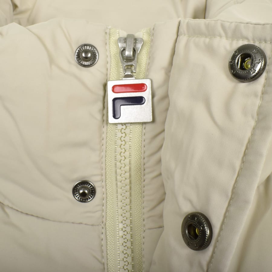 Fila Vintage Aspen Archive Puffa Jacket Beige Mainline Menswear Ireland